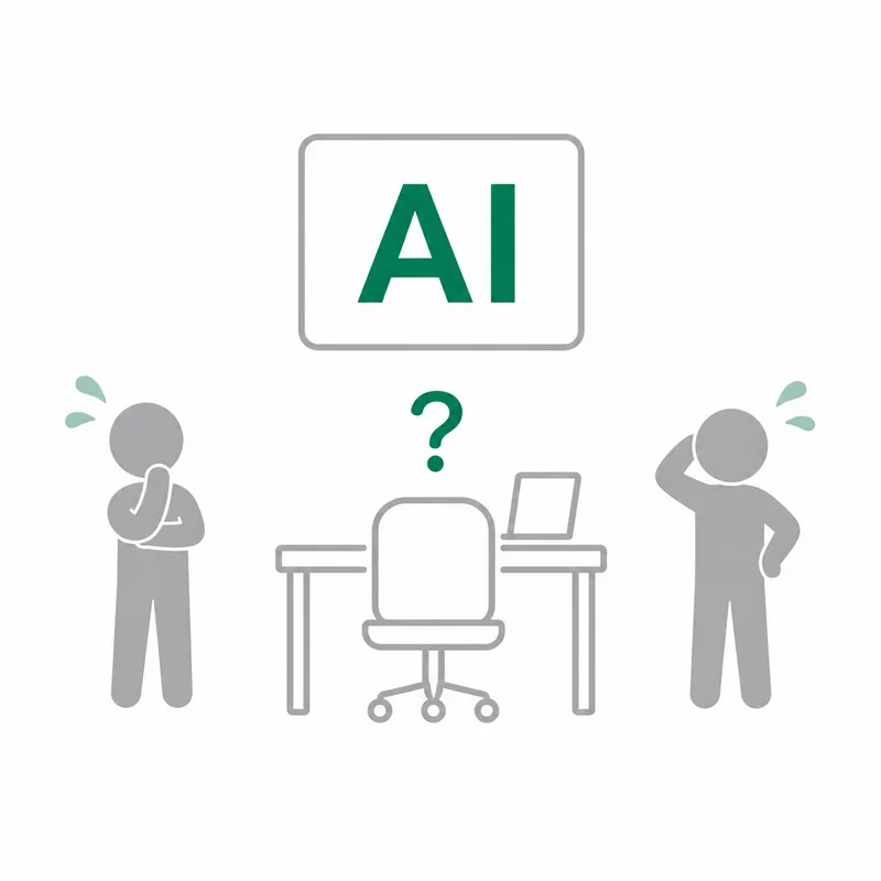 AIを使いこなせる人材がいない