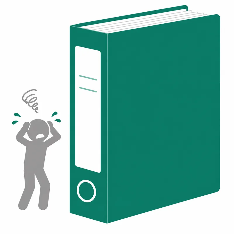 安全書類の作成が終わらない